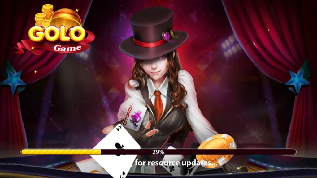 Golo Game Download Pakistan APK mobile gaming platform loading screen