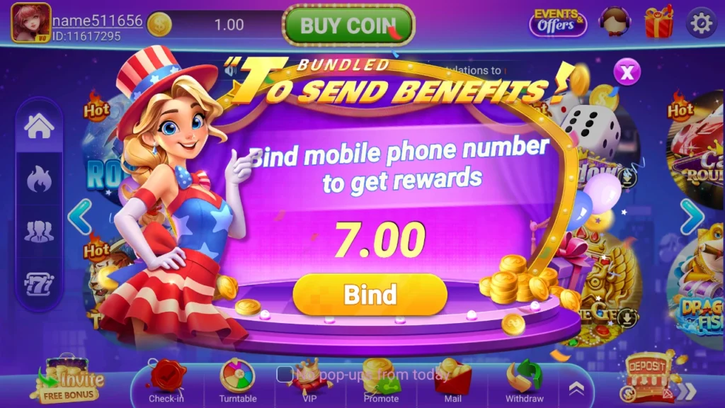 PKR92 game home screen showing casino games, bonus offers, and mobile rewards
